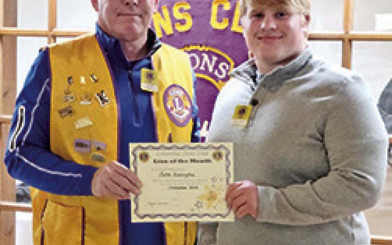 Eddington is named November Lion of Month