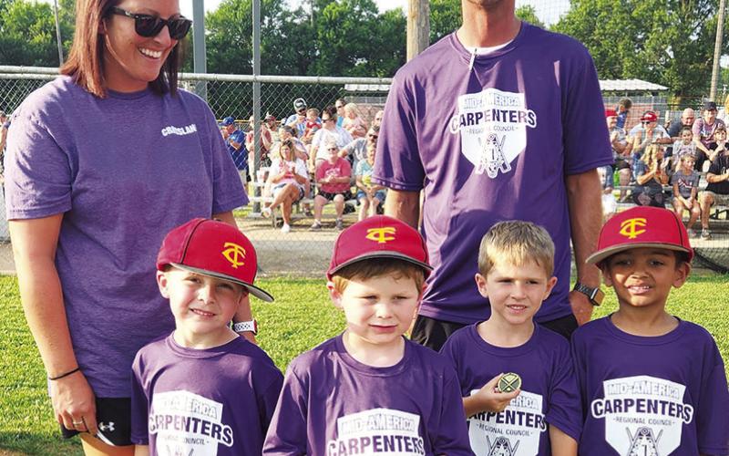 Cal Ripken Tee-Ballers attend closing ceremony