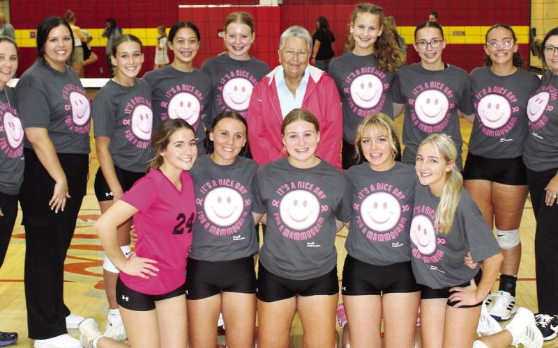 CUHS hosts volleyball pink out