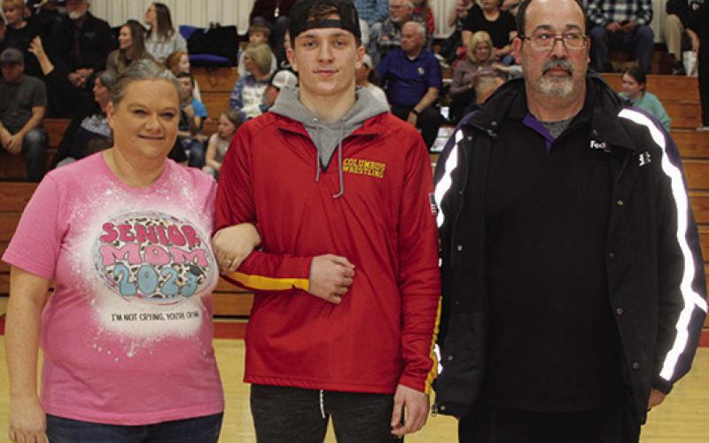 Titan Wrestling Seniors recognized