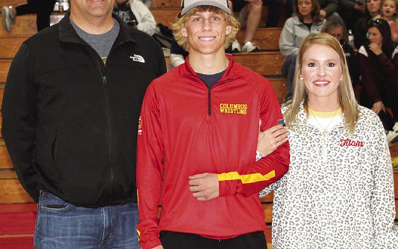 Titan Wrestling Seniors recognized