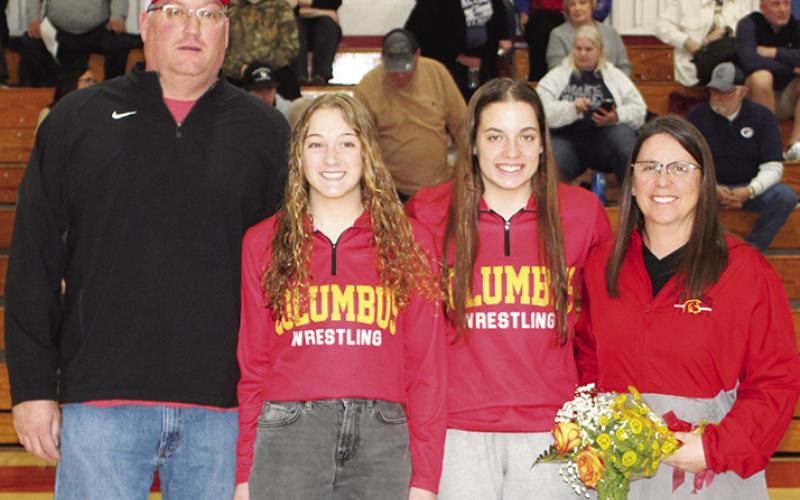 Titan Wrestling Seniors recognized