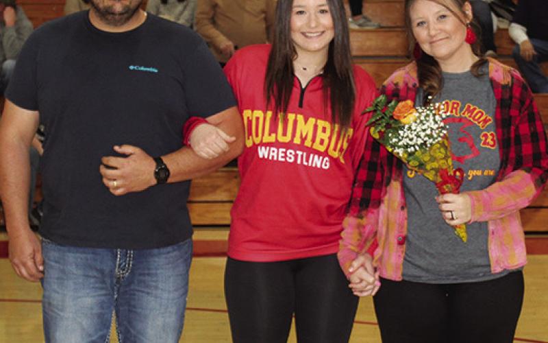 Titan Wrestling Seniors recognized