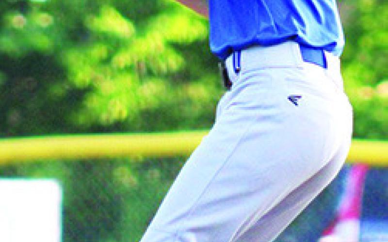 Lucas Natalini, stepped on the mound for Natalini Automotive/NAPA, in the 3-5 loss to B3 Construction, Wednesday, at Volunteer Field in the Community Field Ball Park. (Courtesy photo.)