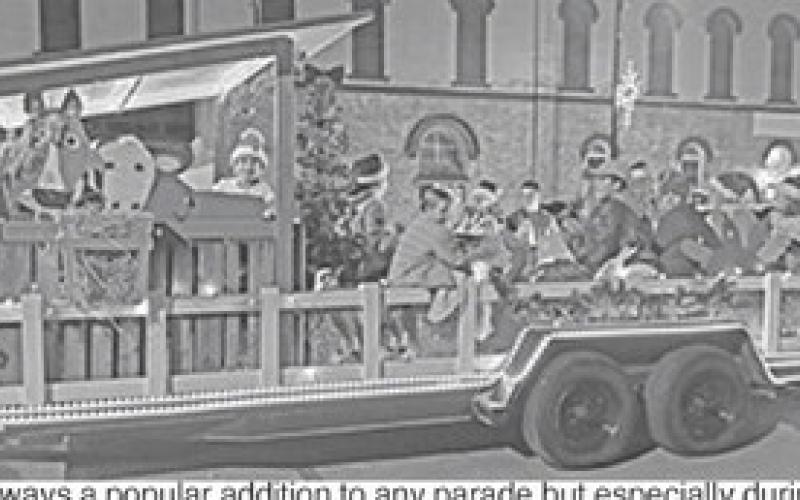 Floats are always a popular addition to any parade,but especially during the annual Columbus Christmas parade.