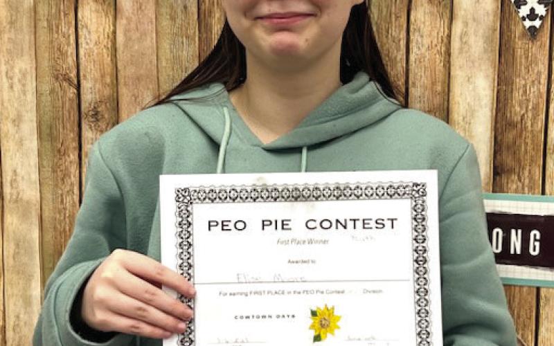 PEO sponsors Cowtown Days pie, cake contest