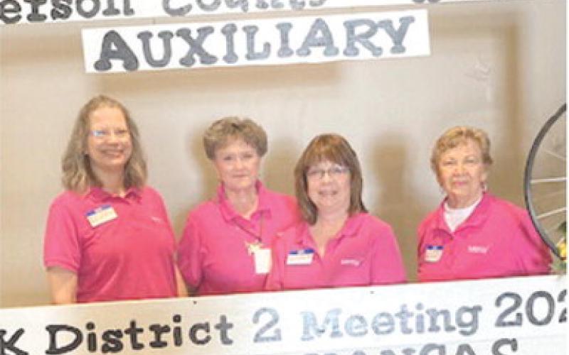 Four Mercy Auxiliary members