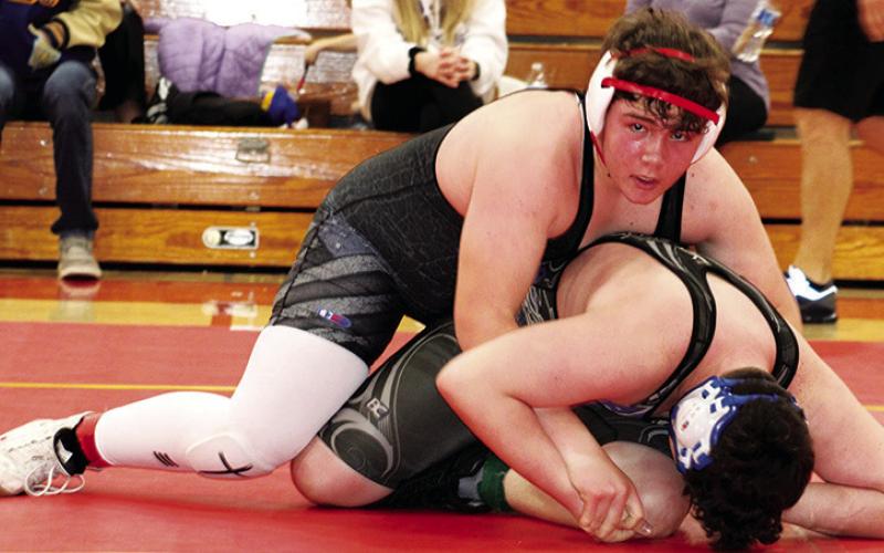 Mini Titans wrestle in Jones Classic
