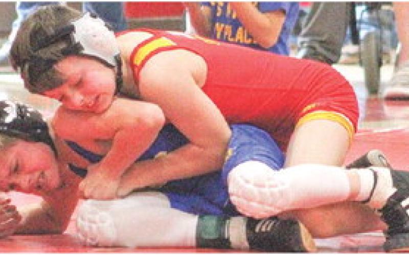 Mini Titans wrestle in Jones Classic