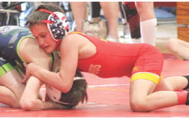 Mini Titans wrestle in Jones Classic