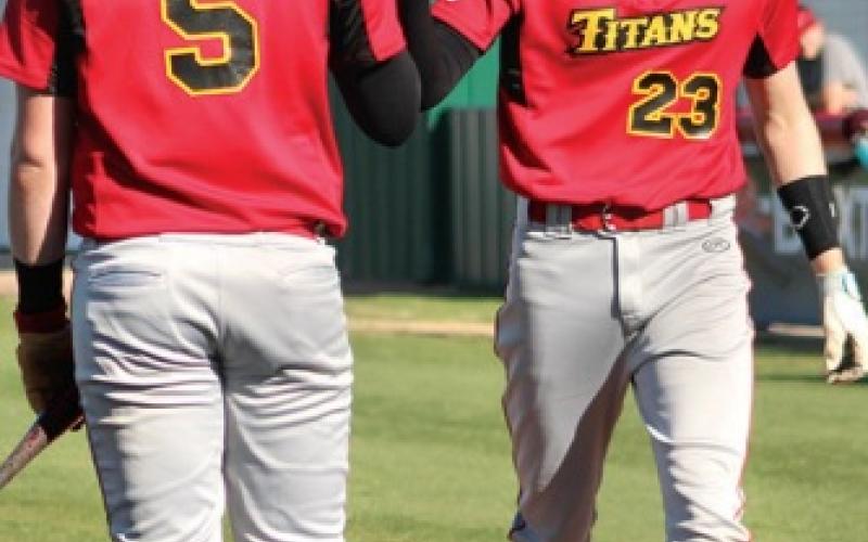 Titans sweep Lions in double shut outs