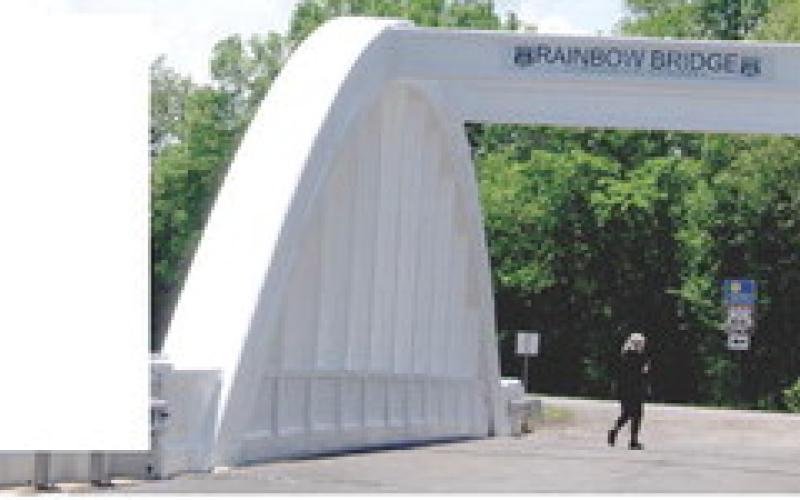 Friday at 1 p.m. a ribbon cutting will be held at the Rainbow Bridge following a sand blasting and painting of the 100 year old structure. This is the last bridge of this type in existence and will be a popular spot during the centennial of Route 66 in 2026.