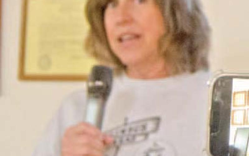 Patti Street gave a list of the orphans who came to Cherokee County and the families they joined