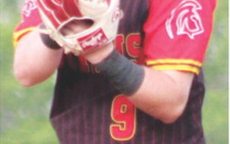 Titan Senior, Jett Tanner, took the mound in relief during the Columbus sweep over Galena, Monday, at Bomber Field. Jett closed out the final two innings of the game one shut out, 10-0, collecting three strike outs and allowing no hits and no runs. He threw one pitch in the night cap for the fly out to centerfield to seal the 3-1 win for the sweep.