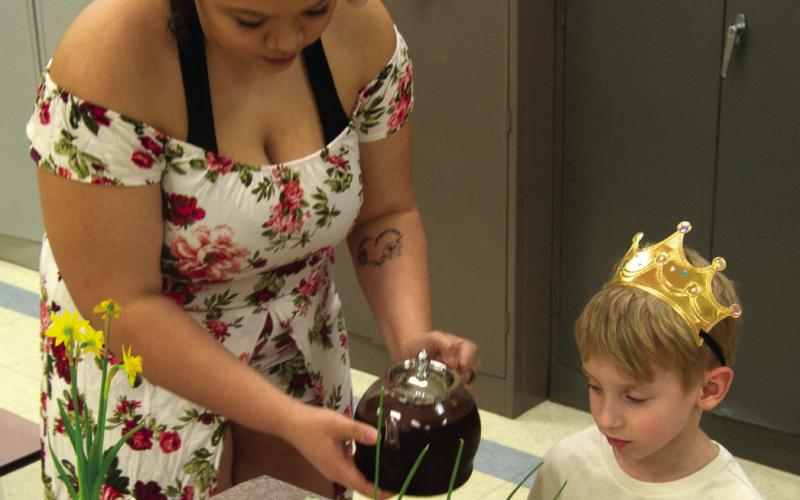 Park Kindergarten celebrates with royal tea party