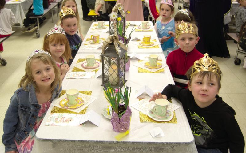 Park Kindergarten celebrates with royal tea party