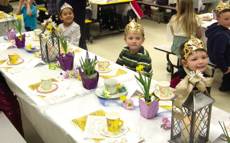 Park Kindergarten celebrates with royal tea party