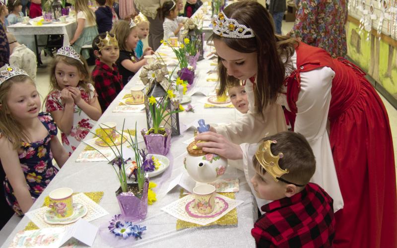 Park Kindergarten celebrates with royal tea party