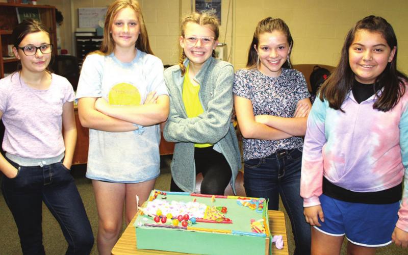 Central Sixth Grade STEM creates golf course