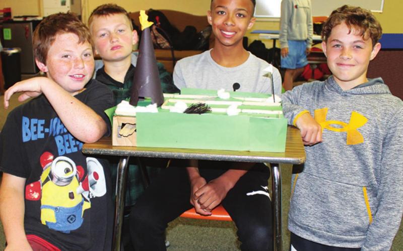 Central Sixth Grade STEM creates golf course