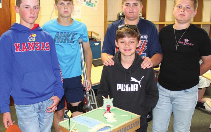 Central Sixth Grade STEM creates golf course
