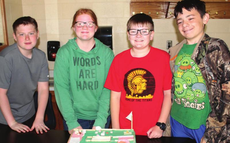 Central Sixth Grade STEM creates golf course