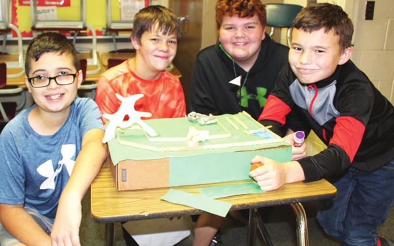 Central Sixth Grade STEM creates golf course