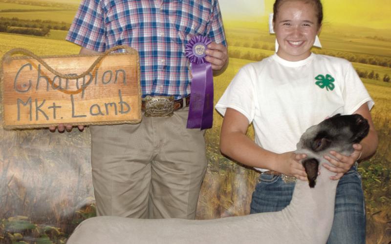 Ribbon winners named in Cherokee County sheep classes