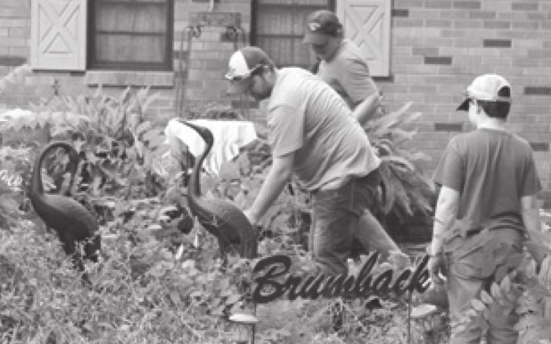 Members of the First Christian Church of Baxter Springs