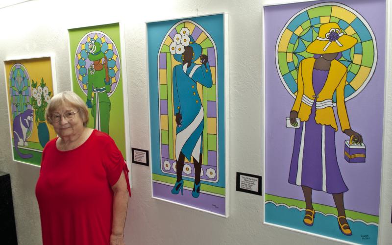 Art show at Maple UnCommon