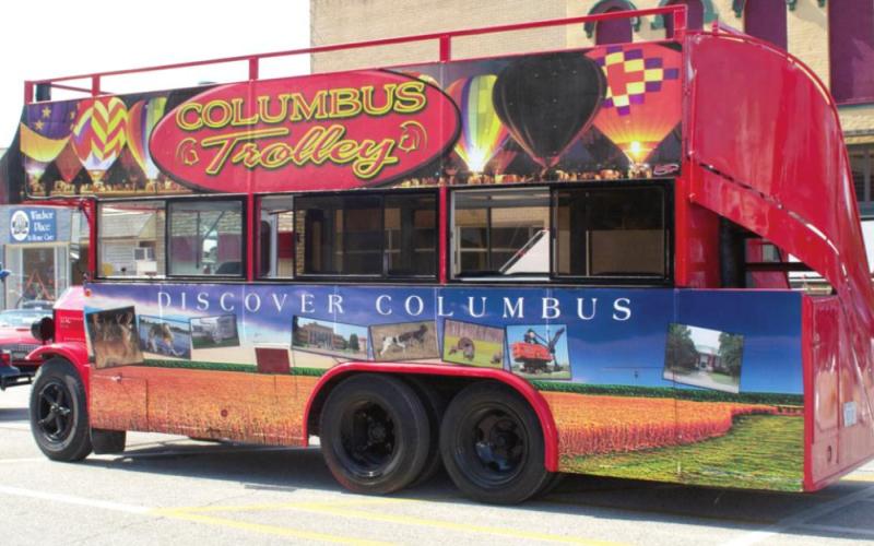 Trolley tours can be booked for events