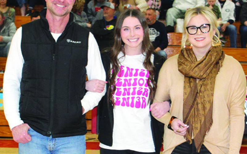Spirit Squad Seniors recognized