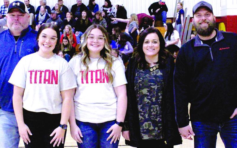 Spirit Squad Seniors recognized