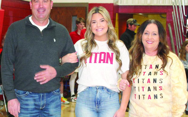 Spirit Squad Seniors recognized