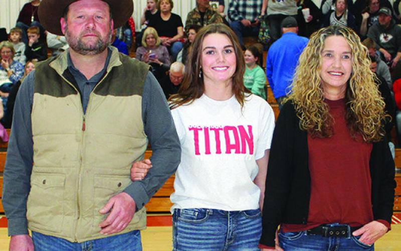 Spirit Squad Seniors recognized