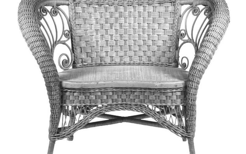 The Heywood-Wakefield company took advantage of the practical and decorative properties of wicker to make some of the most desirable antique wicker furniture. Photo Credit: Thomaston Place Auction Galleries (c) 2026 by Cowles Syndicate Inc.