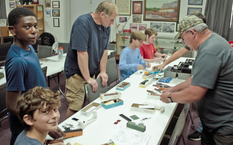 Wichita Boy Scout troop earns badges at Carona Depot
