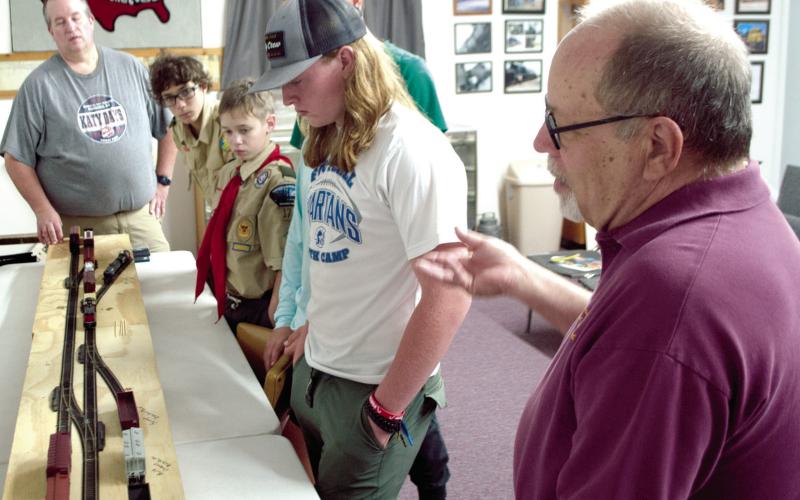 Wichita Boy Scout troop earns badges at Carona Depot