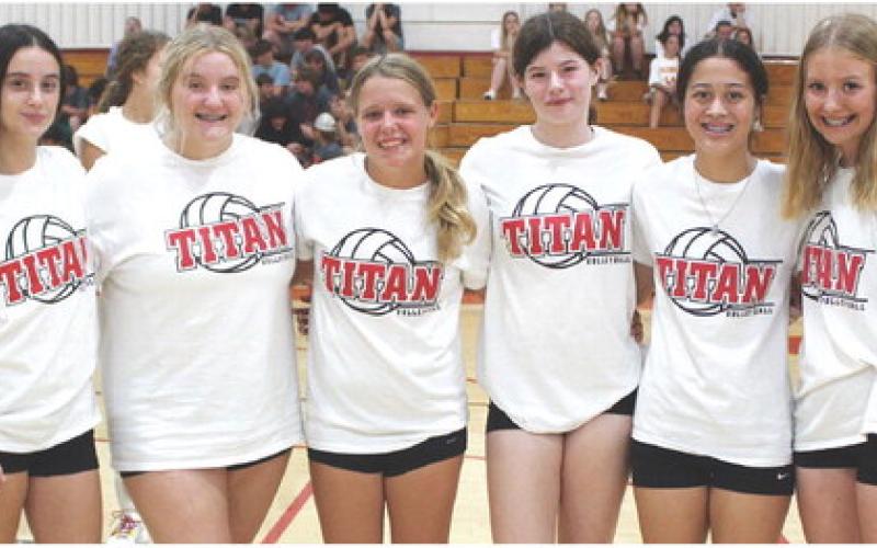 Meet the Lady Titan Volleyball underclassmen