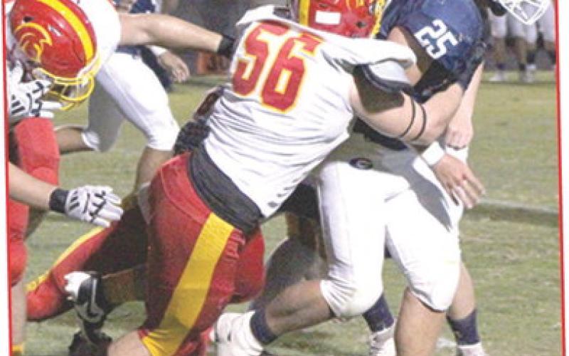 Kash Smith, Sophomore All-State Honorable Offensive Line and Defensive Line