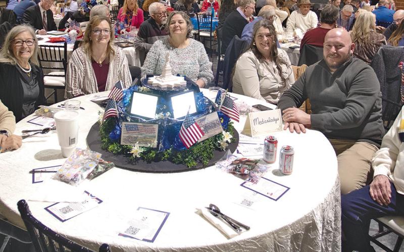 Many businesses and individuals attended the Annual Chamber Dinner. Medicalodges had several representatives on hand for the event.