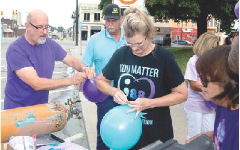 Second annual suicide prevention awareness walk
