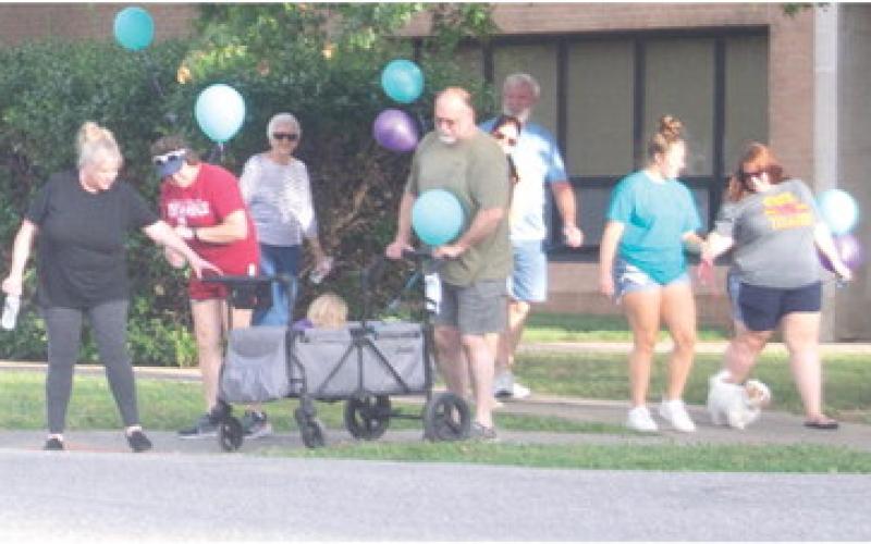 Second annual suicide prevention awareness walk