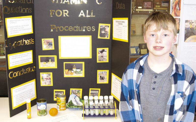 Young scientists compete in annual fair at Columbus High School