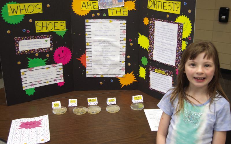 Young scientists compete in annual fair at Columbus High School