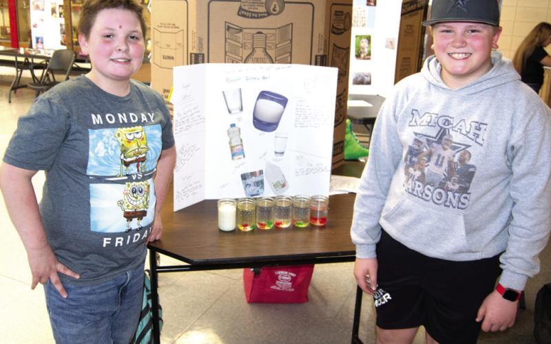 Young scientists compete in annual fair at Columbus High School