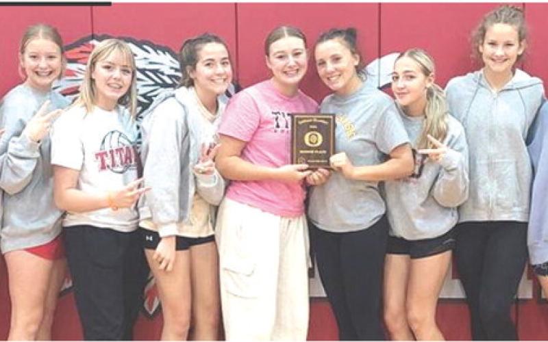 Lady Titans second at Oswego Inv.