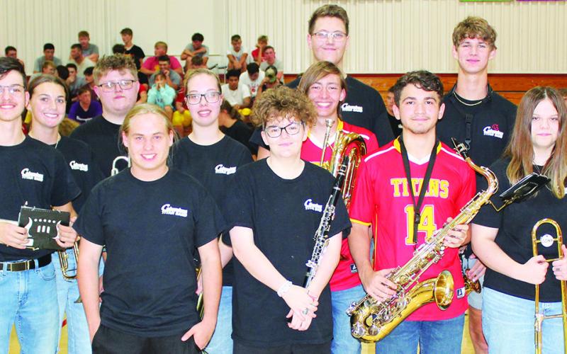 Titan Band impresses at Annual Meet the Titans