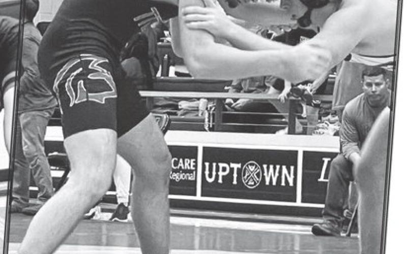 Mason O’Banion, Freshman Champion 175-pound weight class