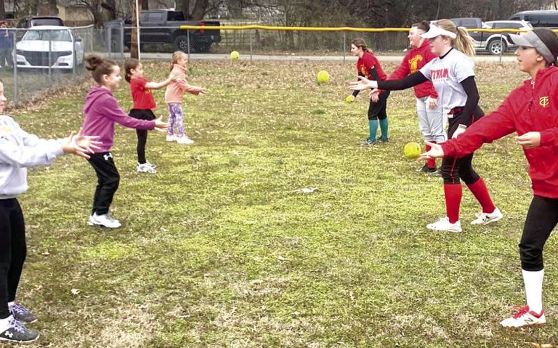 Lady Titans host annual camp